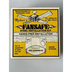 REIKER FanSafe Installation Kit 55500 - Ceiling Fan & Light Fixtures Ear…